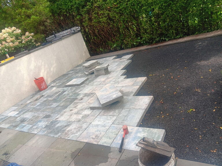 Patio Progress Photo | Yardley, PA