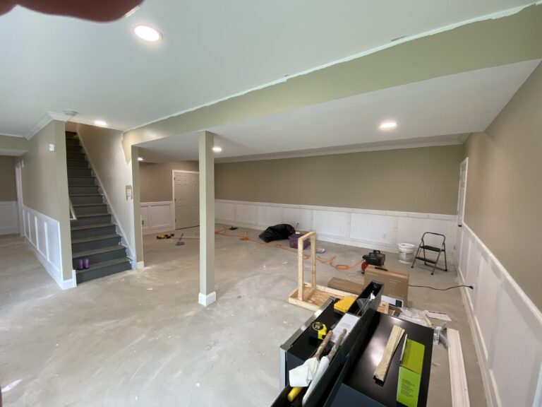Basement Progress Photo 2 | Doylestown, PA