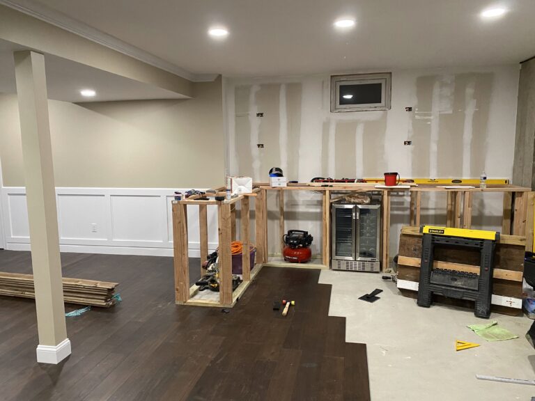 Bar Progress Photo | Doylestown, PA