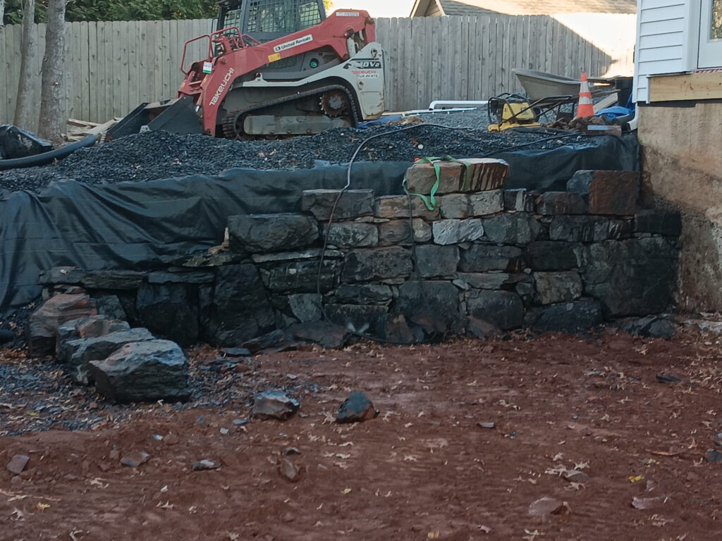 Custom Retaining Wall